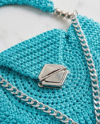 TURQUOISE SHELL BAG