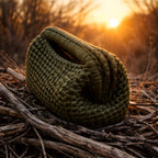 Borsa Handmade Verde Oliva con Fondo Rigido e Chiusura