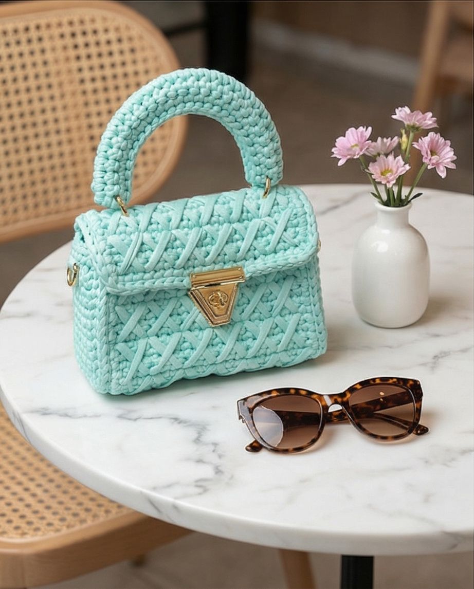 VT BAGS – MODELLO “AQUA LUXE HANDCRAFT BAG”