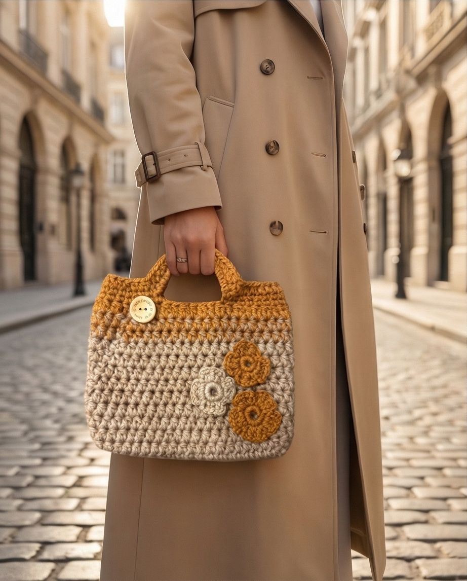 VT BAGS – MODELLO “AUTUMN BLOSSOM HANDMADE BAG”