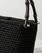 VT BAGS – MODELLO “BLACK BAMBOO ELEGANCE BAG”