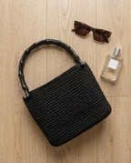 VT BAGS – MODELLO “BLACK BAMBOO ELEGANCE BAG”