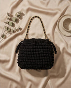 VT BAGS – MODELLO “BLACK CHAIN ELEGANCE BAG”