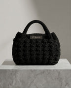 VT BAGS – MODELLO “BLACK ELEGANCE BUCKET BAG”