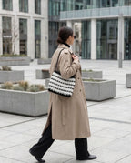VT BAGS – MODELLO “BLACK & PEARL ELEGANCE BAG”