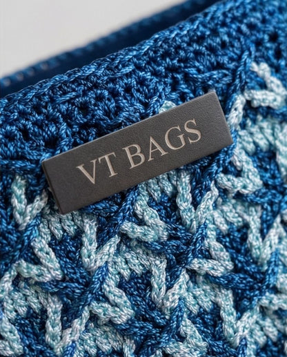 VT BAGS – MODELLO "BLUE HARMONY CROSSBODY"