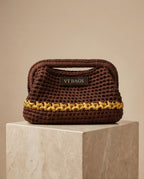 VT BAGS – MODELLO “CHOCOLATE GOLD ELEGANCE BAG”