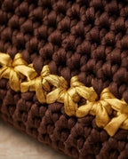 VT BAGS – MODELLO “CHOCOLATE GOLD ELEGANCE BAG”
