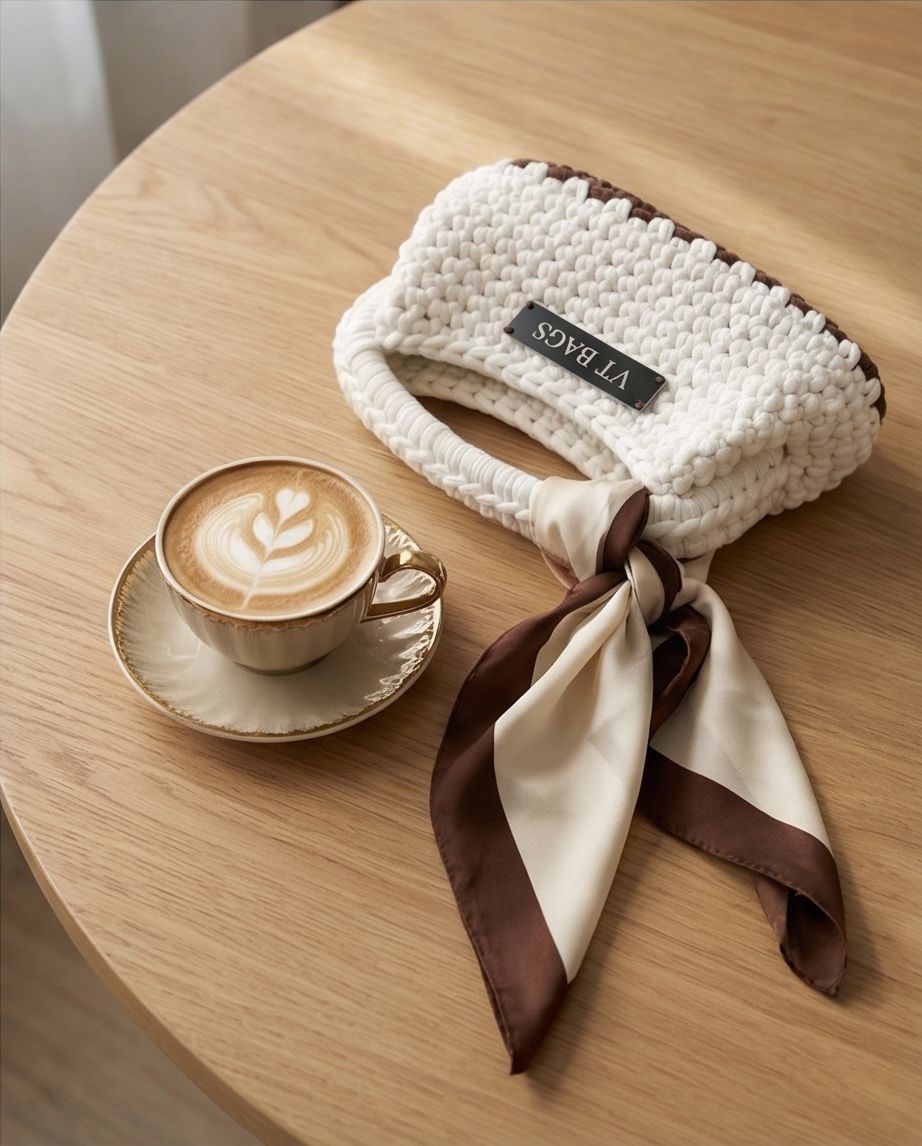 VT BAGS – MODELLO “COCOA MILK MINI BAG”