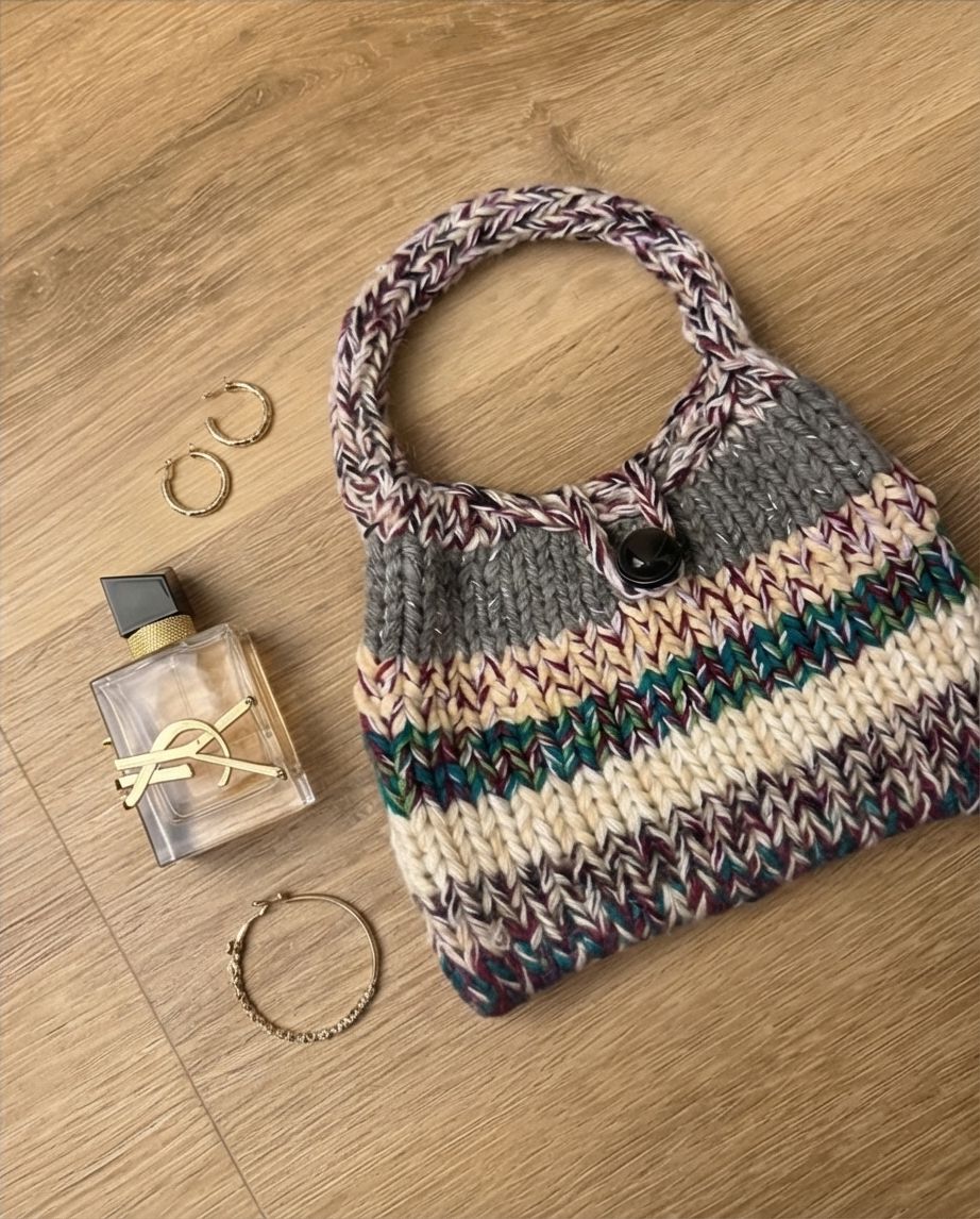 VT BAGS – MODELLO “EARTH STRIPES HANDMADE BAG”