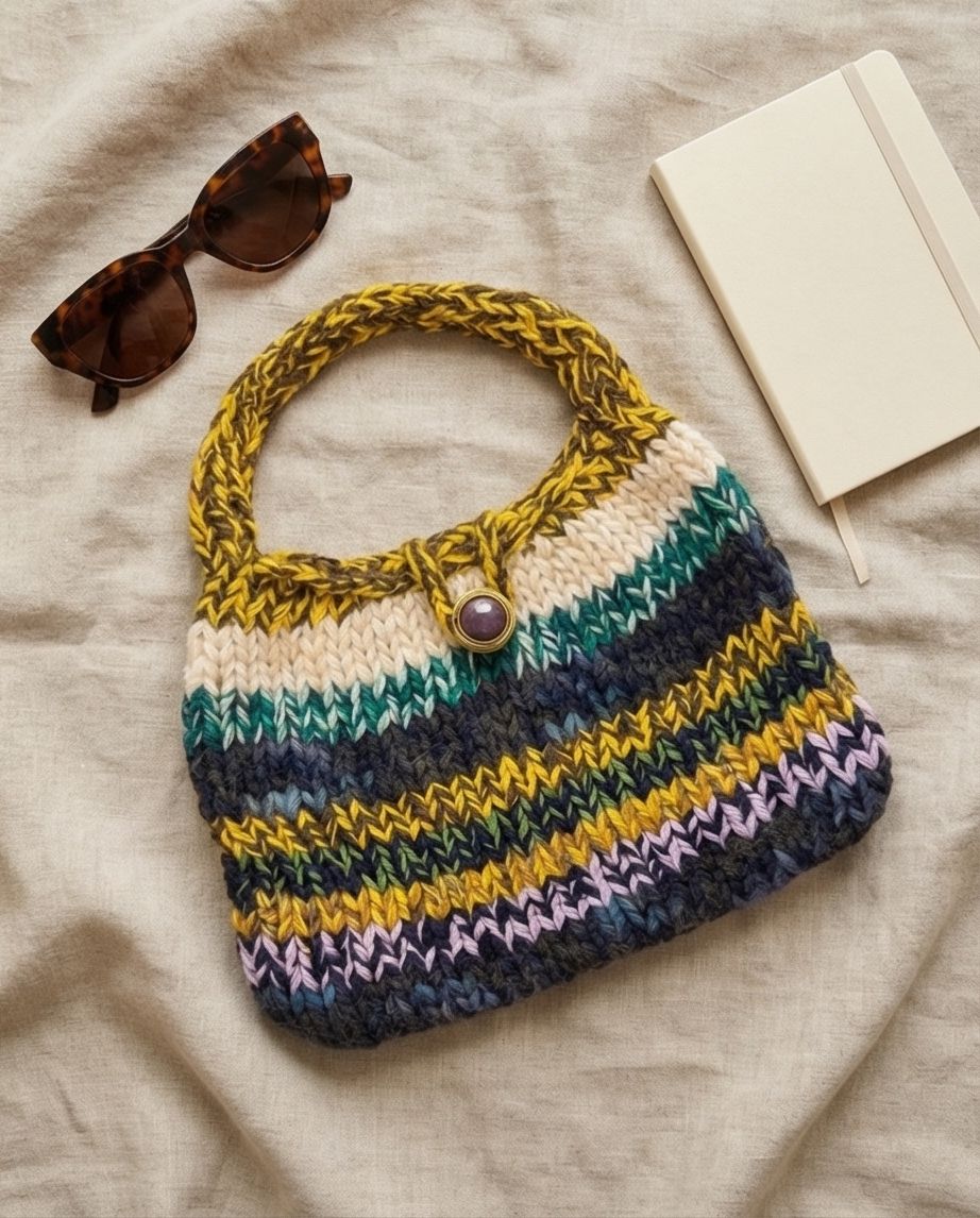 VT BAGS – MODELLO “FOREST SUNSET HANDMADE BAG”