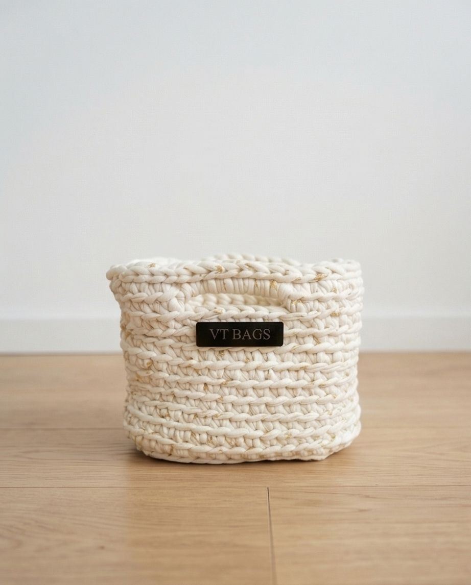 VT BAGS – MODELLO “IVORY GOLD MINI BAG”