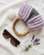 VT BAGS – MODELLO “LAVENDER BAMBOO BUCKET”