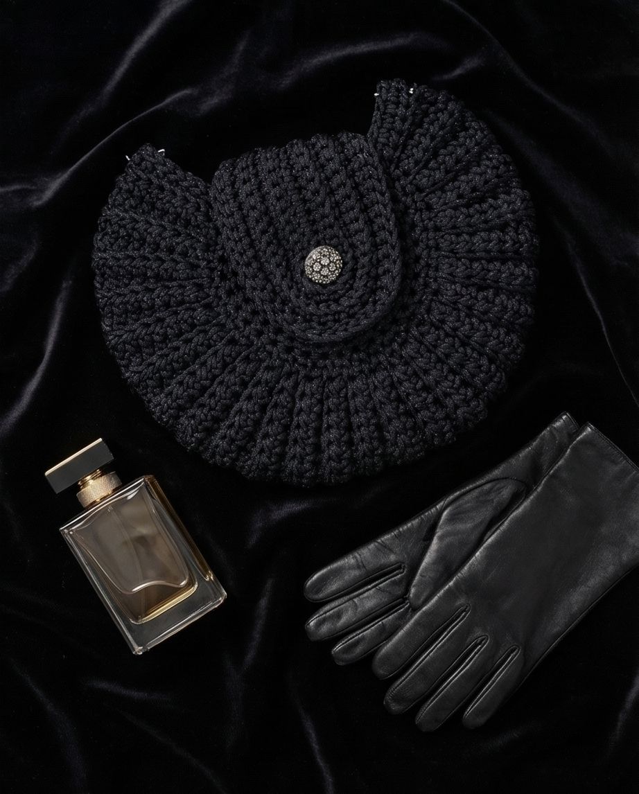 VT BAGS – MODELLO “MIDNIGHT BLOOM MOON BAG”