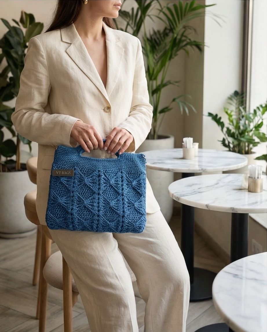 VT BAGS – MODELLO “OCEAN INTRECCIO BAG”