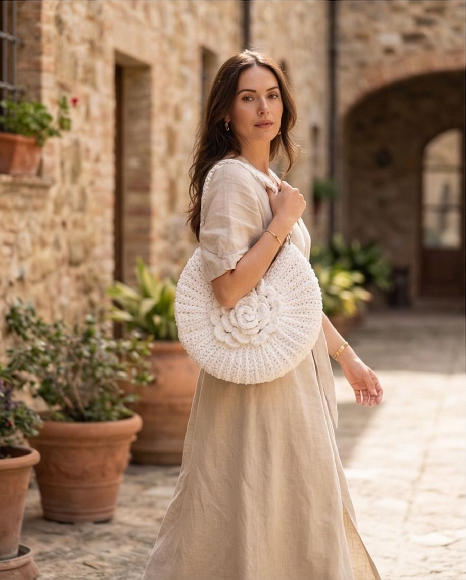 VT BAGS – MODELLO “PEARL BLOOM MOON BAG”