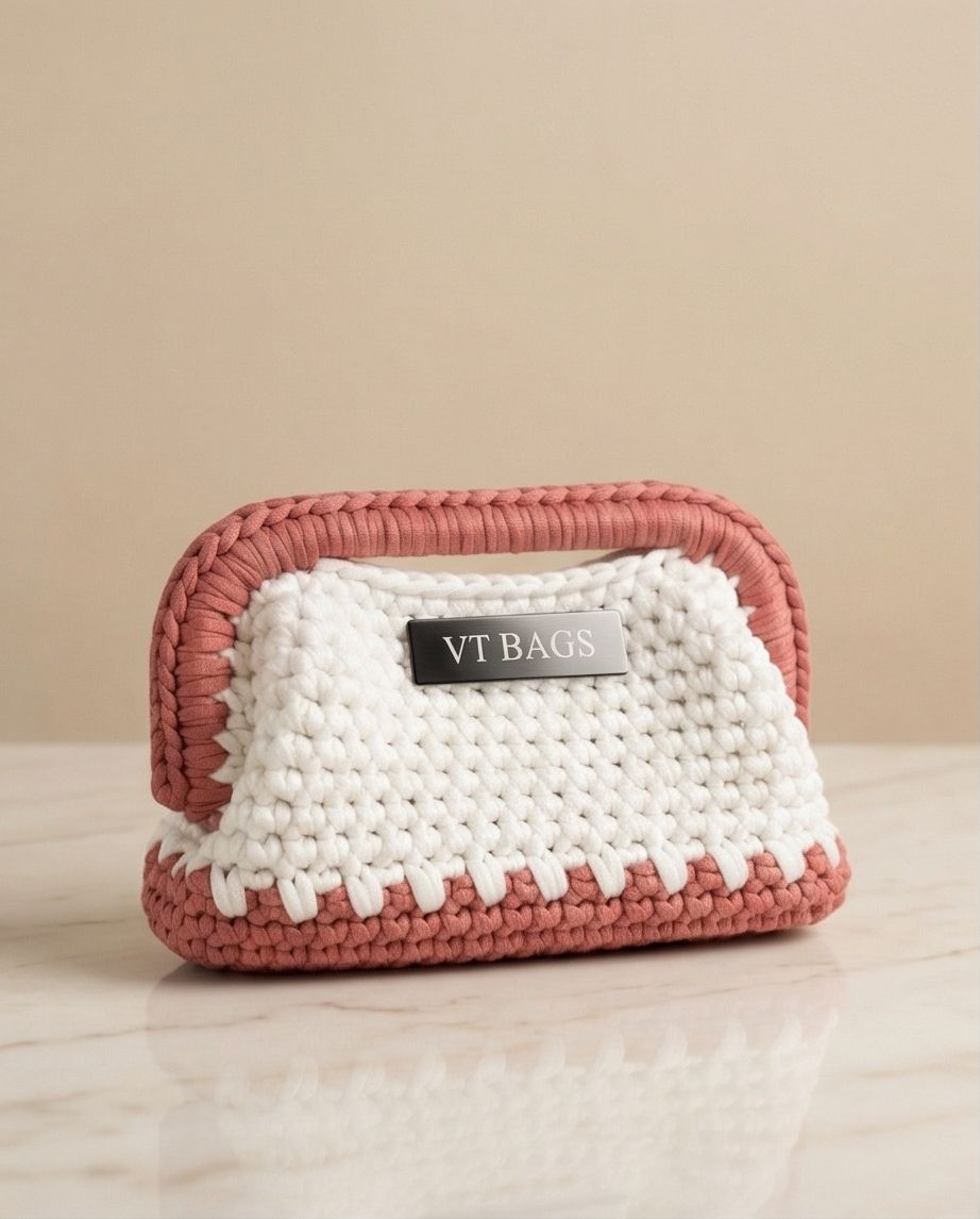 VT BAGS – MODELLO “ROSE PEARL MINI BAG”