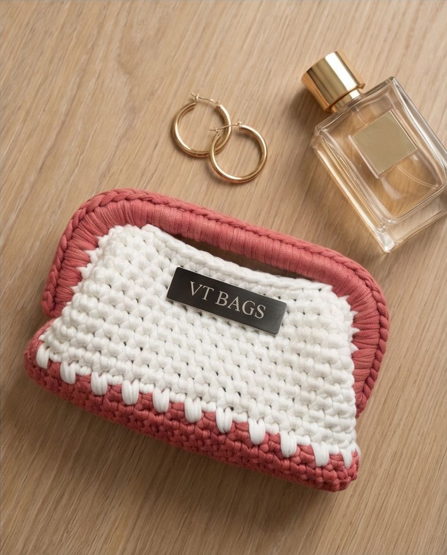 VT BAGS – MODELLO “ROSE PEARL MINI BAG”