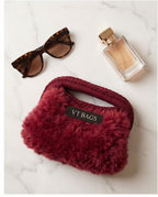 VT BAGS – MODELLO “RUBY FUR MINI BAG”