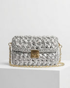 VT BAGS – MODELLO “BORSA A CATENA SILVER ELEGANCE”