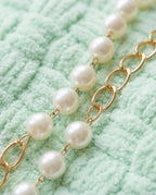 VT BAGS – MODELLO "SOFT MINT PEARL CLUTCH"