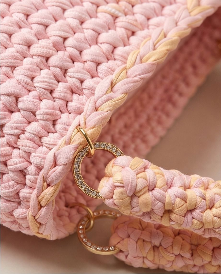 VT BAGS – "ROSE CLOUD TOTE"