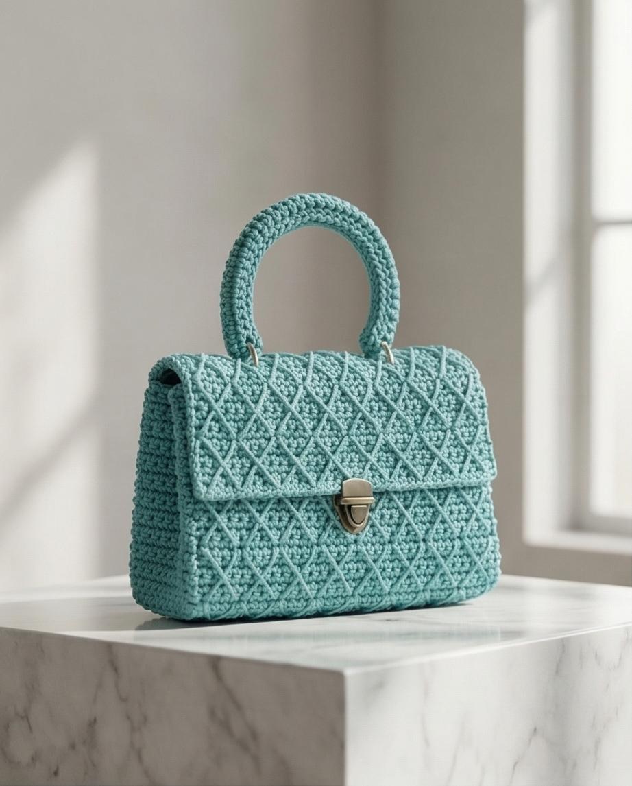VT Bags Aqua Diamond Bag