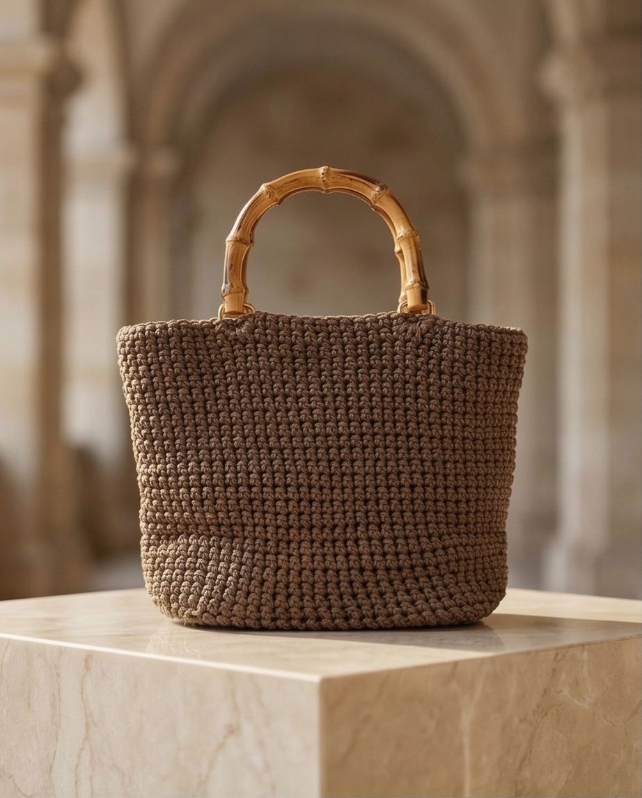 VT Bags Coffee Bamboo Tote