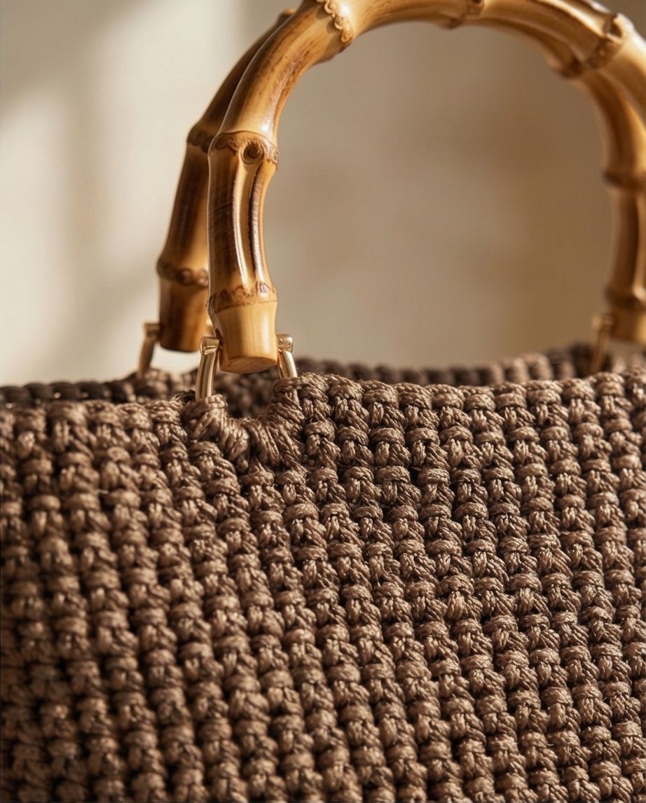 VT Bags Coffee Bamboo Tote