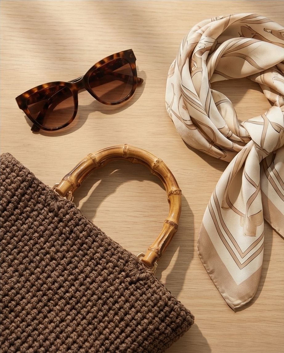 VT Bags Coffee Bamboo Tote