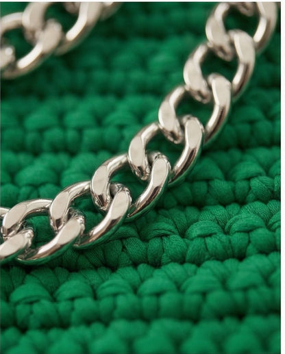 Borsa a spalla VT Emerald Chain