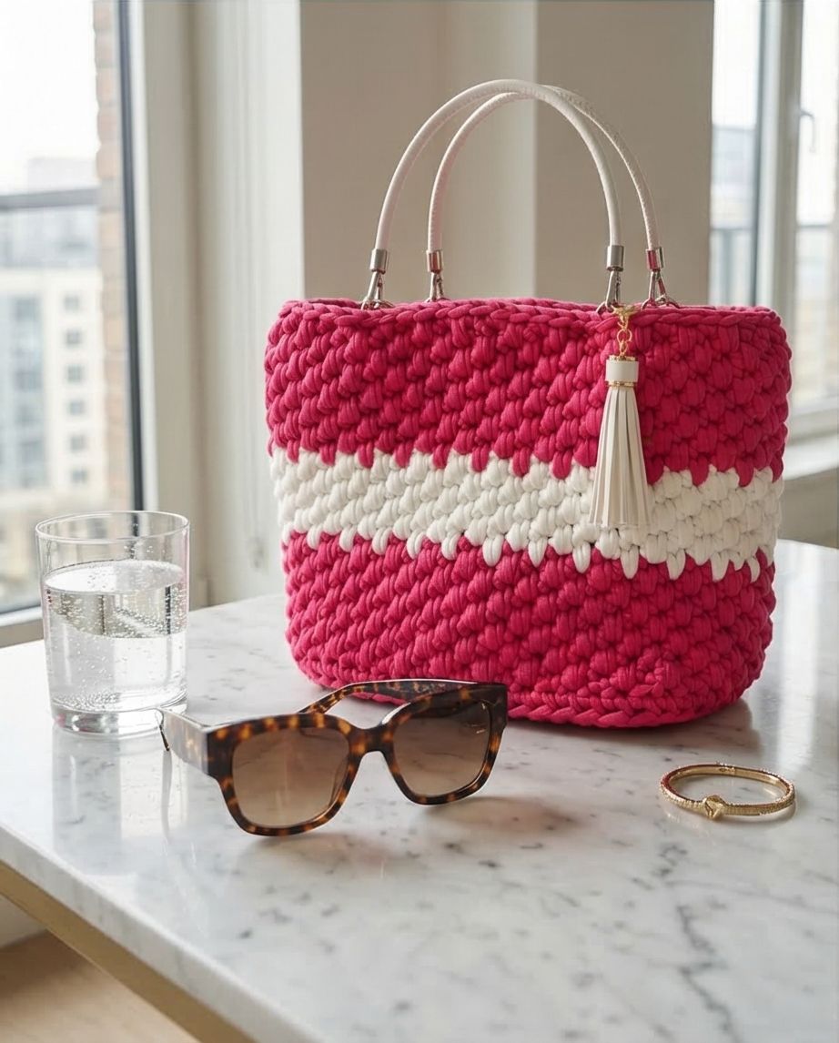 VT Bags Fuchsia Pearl