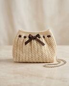 VT Bags Ivory Elegance Chain Bag