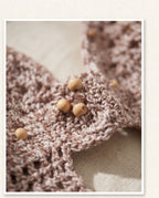 VTBags Blush Pearl Handmade Crochet Bikini Top
