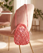 VTBags Coral Bloom Net Crochet Bag