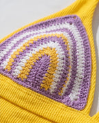 VTBags Golden Lavender Handmade Crochet Bikini Set