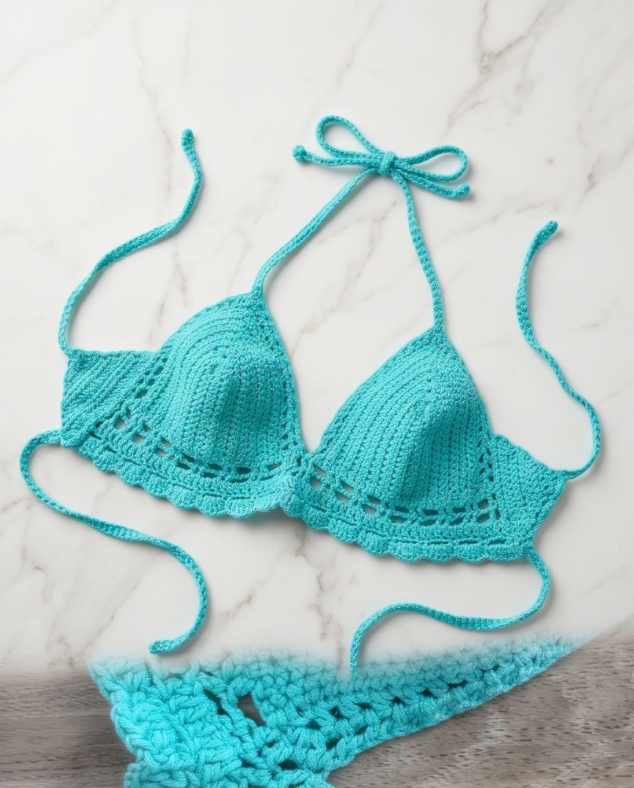 VTBags Lagoon Breeze Handmade Crochet Top