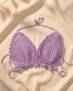 VTBags Lavender Stardust Handmade Crochet Top