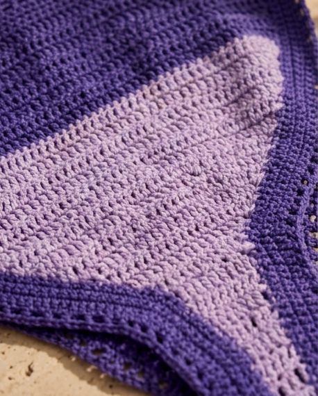 VTBags Lavender Waves Handmade Crochet Bikini Bottom