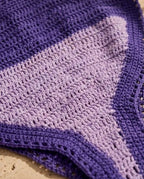 VTBags Lavender Waves Handmade Crochet Bikini Bottom