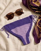 VTBags Lavender Waves Handmade Crochet Bikini Bottom