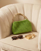 Luxury Handmade Crochet Mini Bag with Bold Summer Style