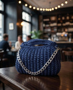 VTBags Midnight Chain Crochet Bag