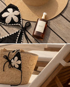 VTBags Midnight Daisy Handmade Crochet Bikini Set