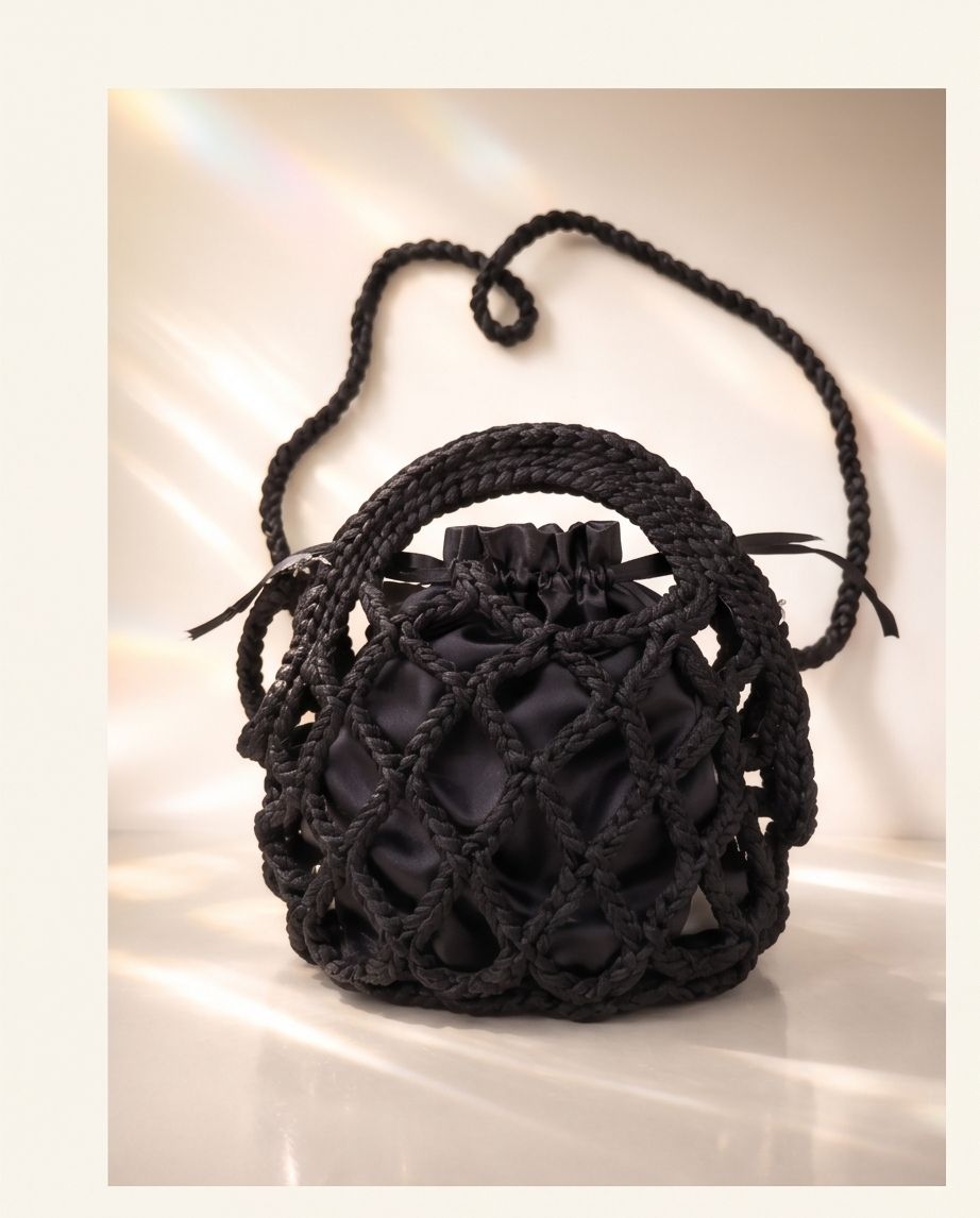 VTBags Midnight Net Crochet Bag