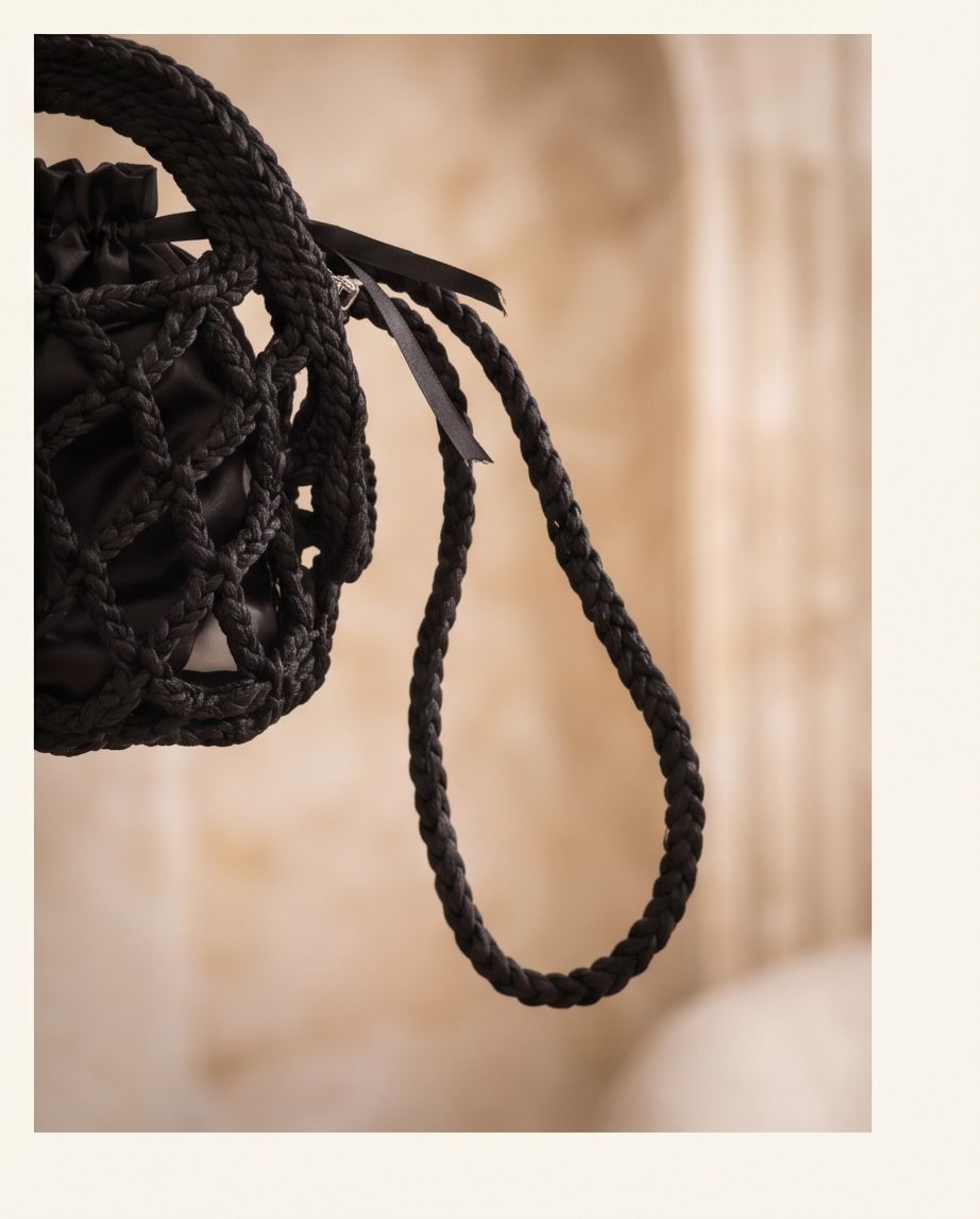 VTBags Midnight Net Crochet Bag