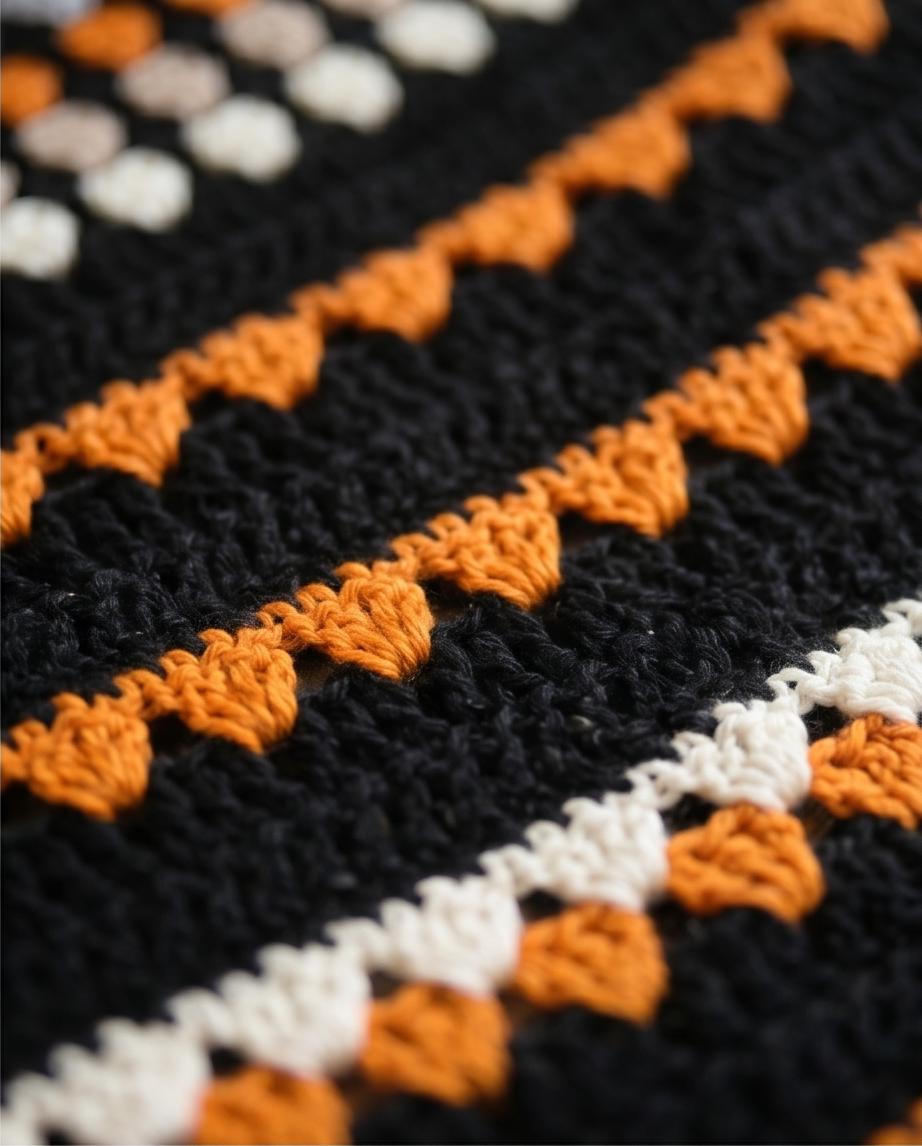 VTBags Midnight Nomad Crochet Tote Bag