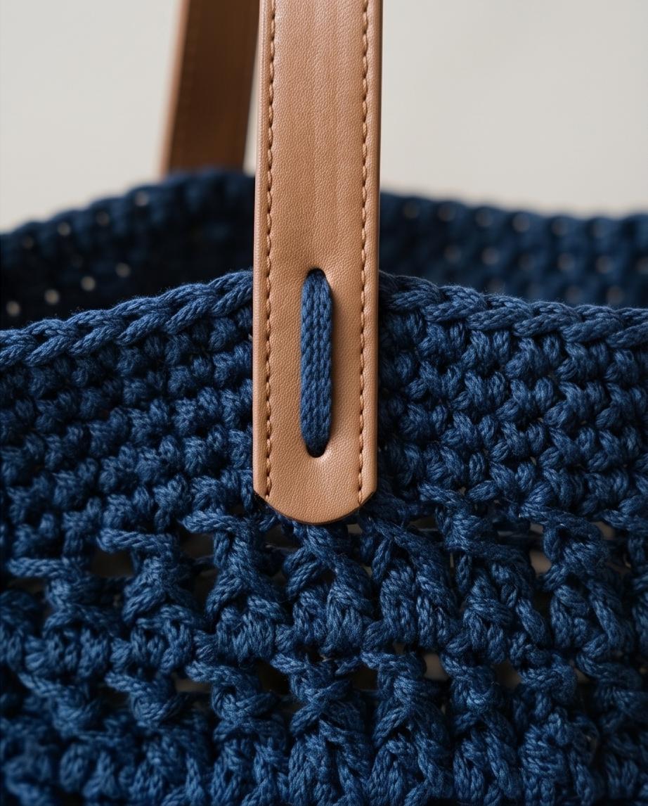 VTBags  Midnight Ocean Crochet Tote
