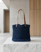 VTBags Midnight Ocean Crochet Tote