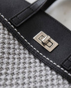 Nordic Elegance Handmade Tote Bag